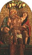 CRIVELLI, Carlo Lamentation over the Dead Christ fdg Germany oil painting artist